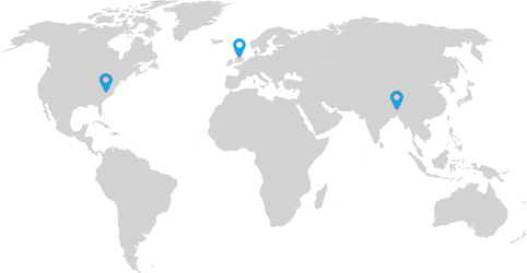 Map showing Rexo Media office location